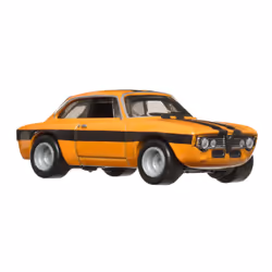 Hot Wheels Fast & Furious Alfa Romeo Giulia Sprint GTA, Voiture, 3 an(s), Métal, Plastique, Noir, Orange