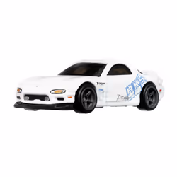 Hot Wheels Premium Fast & Furious Mazda RX-7 FD, Véhicule, 3 an(s), Métal, Plastique, Blanc