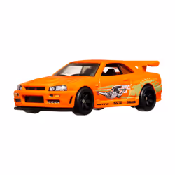 Hot Wheels Premium Fast & Furious, Véhicule, 3 an(s), Métal, Plastique, Orange