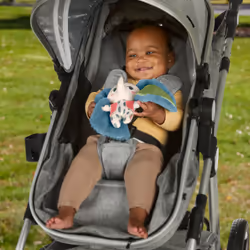 Fisher-Price Jouet pour poussette Tembo, mon Doudou Eléphant, Éléphant, 0,25 an(s)