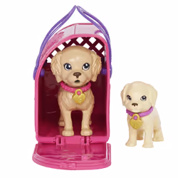 Barbie – Coffret Nouvelle Adoption, Poupée mannequin, Femelle, 3 an(s), Fille, 290 mm, Multicolore
