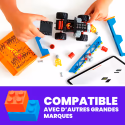 MEGA Hot Wheels – Parcours Bone Shaker Chocs et Fracas - Vue supplémentaire 10