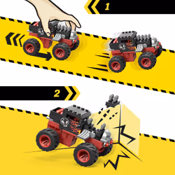 MEGA Hot Wheels – Parcours Bone Shaker Chocs et Fracas