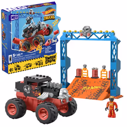 MEGA Hot Wheels – Parcours Bone Shaker Chocs et Fracas - Vue supplémentaire 4