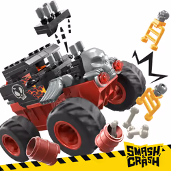 MEGA Hot Wheels – Parcours Bone Shaker Chocs et Fracas - Vue supplémentaire 6