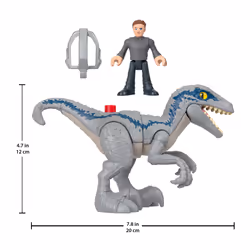 Fisher-Price Imaginext – Jurassic World – Blue en fuite