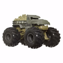Hot Wheels Monster Trucks Oversized Godzilla, Monster truck, 3 an(s), Métal, Vert, Gris