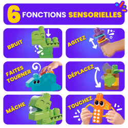 MEGA BLOKS Dinos des sens à construire - Vue supplémentaire 7