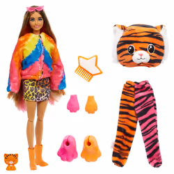 Barbie Cutie Reveal HKP99, Poupée mannequin, Femelle, 3 an(s), Garçon/Fille, 303 mm, Multicolore