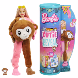 Barbie Cutie Reveal – Poupée Série Jungle - Vue supplémentaire 5