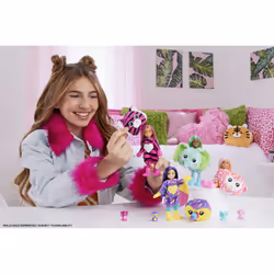 Barbie Cutie Reveal – Poupée Chelsea Série Jungle