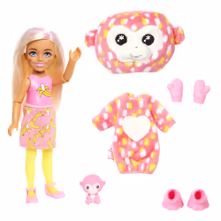 Barbie Cutie Reveal – Poupée Chelsea Série Jungle