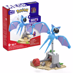 MEGA Pokémon Zubat's Midnight Flight, Jeu de construction, 6 an(s), Plastique, 61 pièce(s), 141,5 g