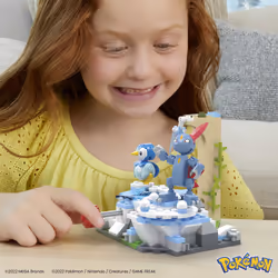 MEGA Pokémon – Coffret de construction Tiplouf et Farfuret à la neige - Vue supplémentaire 5
