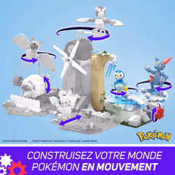 MEGA Pokémon – Coffret de construction Tiplouf et Farfuret à la neige - Vue supplémentaire 7
