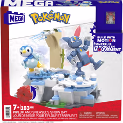 MEGA Pokémon – Coffret de construction Tiplouf et Farfuret à la neige - Vue supplémentaire 8