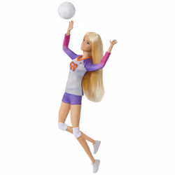 Barbie Made to Move – Poupée articulée Joueuse de Volleyball