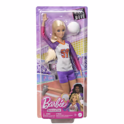 Barbie Made to Move – Poupée articulée Joueuse de Volleyball - Vue supplémentaire 6