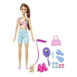 Barbie Fashionistas – Bien-Être – Coffret Fait du Sport
