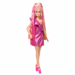 Barbie Totally Hair – Poupée Fun & Fancy Hair et accessoires