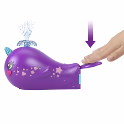 Polly Pocket – SPARKLE COVE ADVENTURE – BATEAU LES AVENTURES DU NARVAL