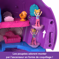 Polly Pocket – SPARKLE COVE ADVENTURE – BATEAU LES AVENTURES DU NARVAL - Vue supplémentaire 11