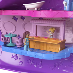 Polly Pocket – SPARKLE COVE ADVENTURE – BATEAU LES AVENTURES DU NARVAL - Vue supplémentaire 13