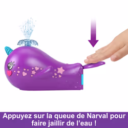 Polly Pocket – SPARKLE COVE ADVENTURE – BATEAU LES AVENTURES DU NARVAL - Vue supplémentaire 9