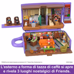 Polly Pocket – Coffret Friends, Construction, 4 an(s), Multicolore, Plastique