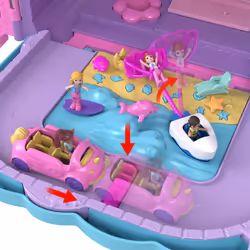 Polly Pocket – COFFRET VALISE POLLYVILLE