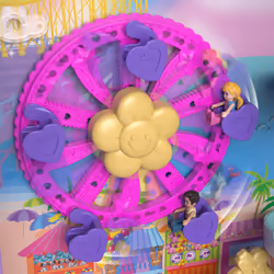 Polly Pocket Coffret Valise Pollyville Hôtel 4 Figurines 25+ Accessoires - Vue supplémentaire 4