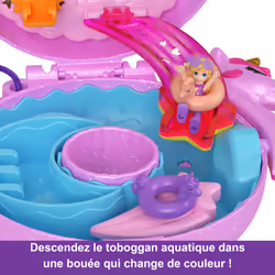 Polly Pocket – SPARKLE COVE ADVENTURE – Coffret Bouée Licorne - Vue supplémentaire 11