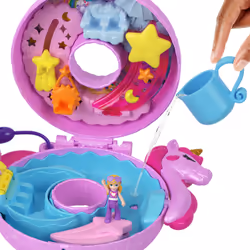 Polly Pocket – SPARKLE COVE ADVENTURE – Coffret Bouée Licorne - Vue supplémentaire 13