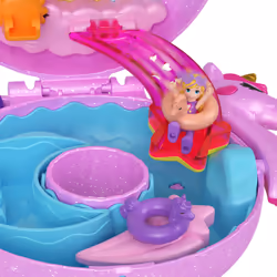 Polly Pocket – SPARKLE COVE ADVENTURE – Coffret Bouée Licorne