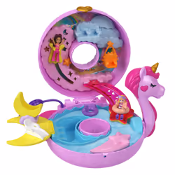 Polly Pocket – SPARKLE COVE ADVENTURE – Coffret Bouée Licorne - Vue supplémentaire 6