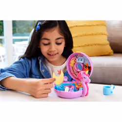 Polly Pocket – SPARKLE COVE ADVENTURE – Coffret Bouée Licorne - Vue supplémentaire 8