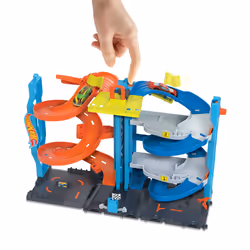 Hot Wheels City Transforming Race Tower