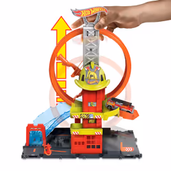 Hot Wheels City Super Fire Station - Vue supplémentaire 4