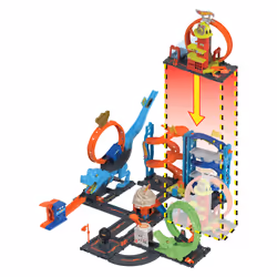 Hot Wheels City Super Fire Station - Vue supplémentaire 5
