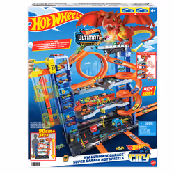 Hot Wheels City HKX48 Garage Ultime 4 Niveaux avec 2 Véhicules 1/64 - Vue supplémentaire 11