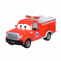 Disney Pixar Cars HKY37, Camion de pompier, 3 an(s), Métal, Rouge
