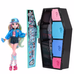 Monster High Skulltimate Secrets Lagoona Blue Doll, Poupée mannequin, Femelle, 4 an(s), Garçon/Fille, 324 mm, 700 g