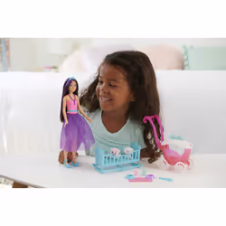 Barbie Dreamtopia Coffret Skipper et ses Agneaux