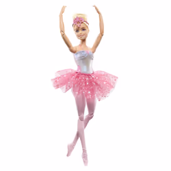 Barbie Dreamtopia – Poupée Ballerine Lumières Scintillantes - Vue supplémentaire 7