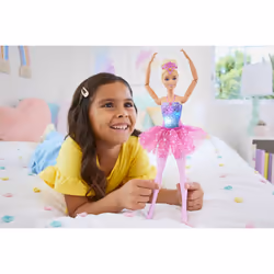 Barbie Dreamtopia – Poupée Ballerine Lumières Scintillantes - Vue supplémentaire 8