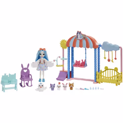 Enchantimals Baby Best Friends Darling Daycare Playset, Poupée mannequin, Femelle, 4 an(s), Garçon/Fille, 248 mm, Multicolore