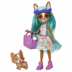 Enchantimals Baby Best Friends HLK86, Poupée mannequin, Femelle, 4 an(s), Garçon/Fille, 65 mm, Multicolore