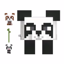 Minecraft Panda Playhouse, Jeu de construction, 6 an(s), Plastique, 778,4 g