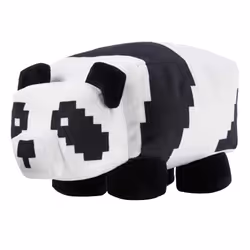 Minecraft Panda, 3 an(s), Noir, Blanc, Tissu