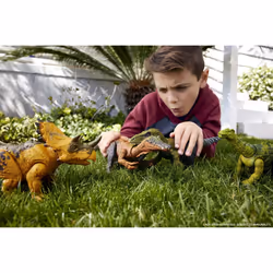 Jurassic World WILD ROAR Regaliceratops, 4 an(s), Multicolore, Plastique